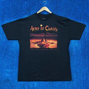 Alice In Chains “Est 1987 Dirt” Rock Band Graphic T-Shirt Size XL